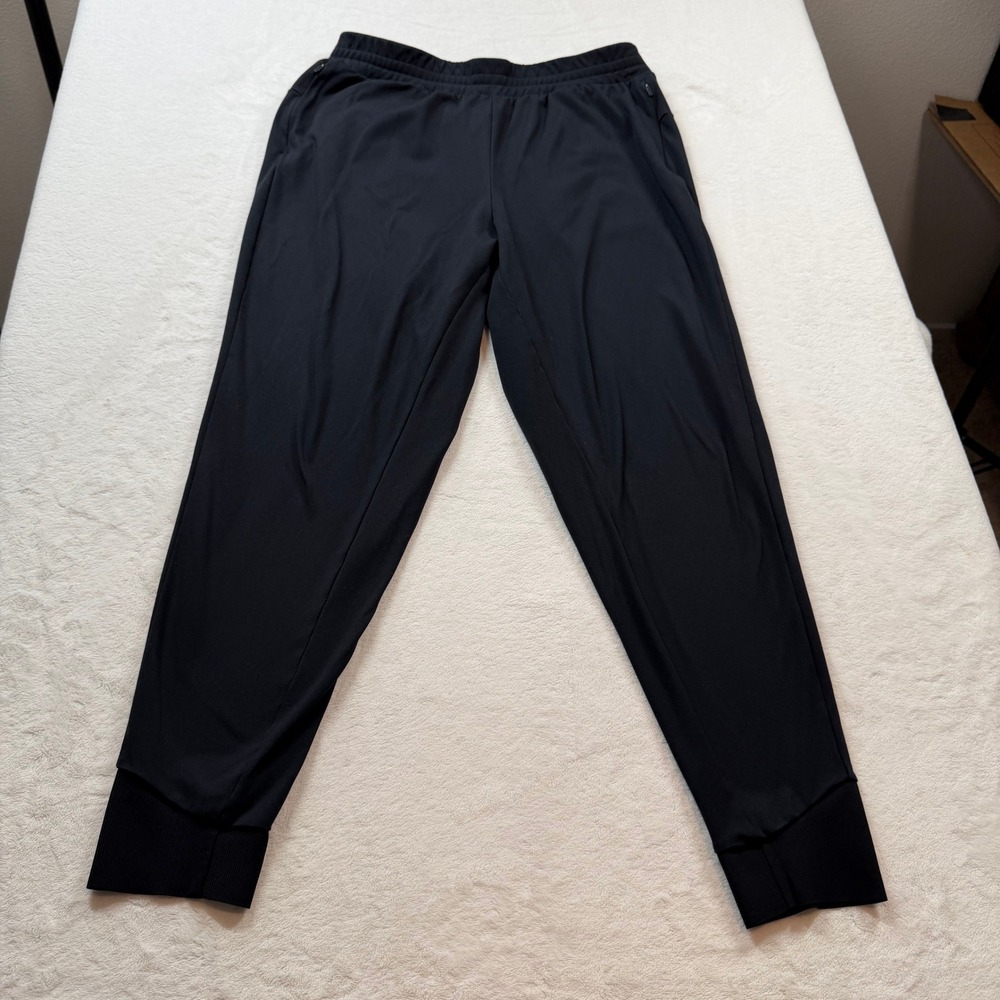 Brooks Momentum Running Joggers Mens L Black Good 221500 Tapered Activewear